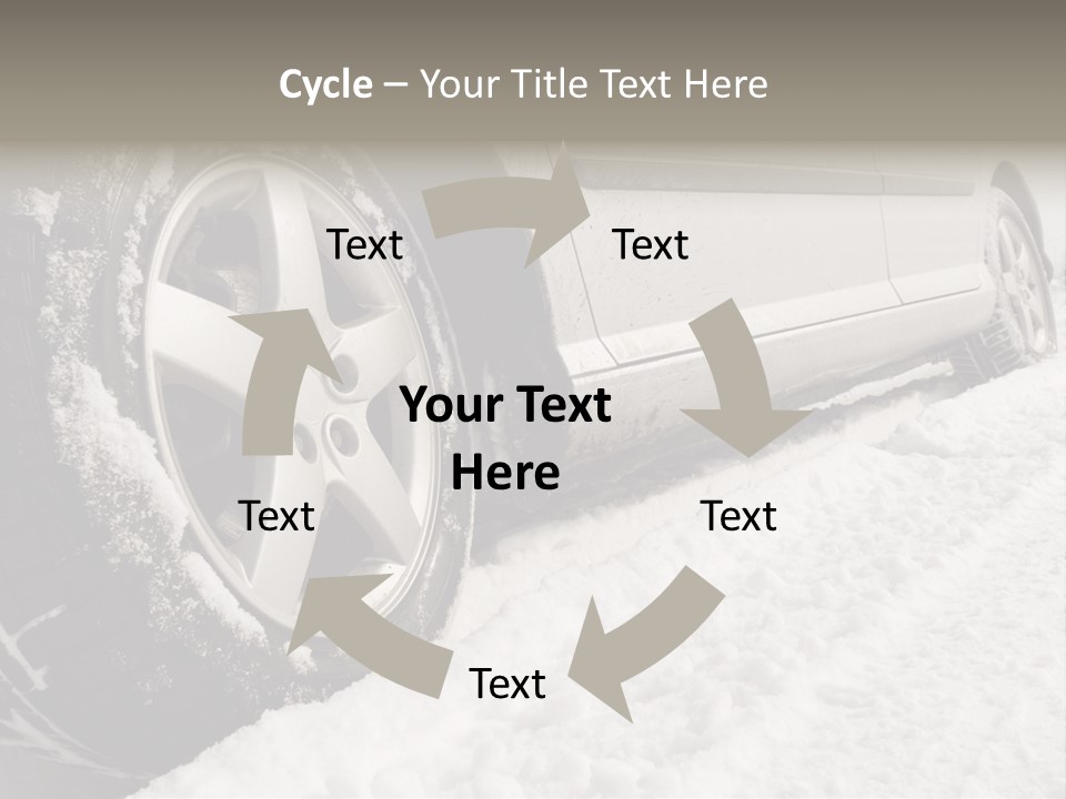 Trace Outdoors Slippery PowerPoint Template