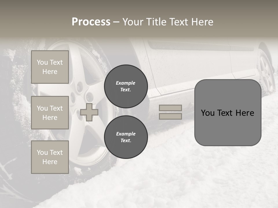 Trace Outdoors Slippery PowerPoint Template