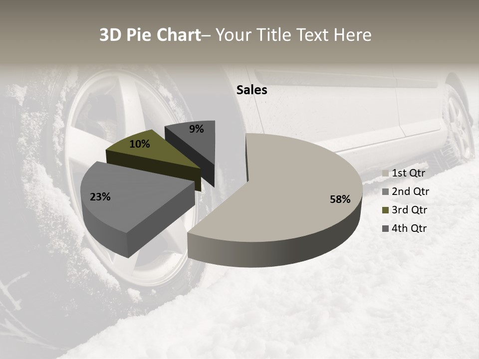 Trace Outdoors Slippery PowerPoint Template