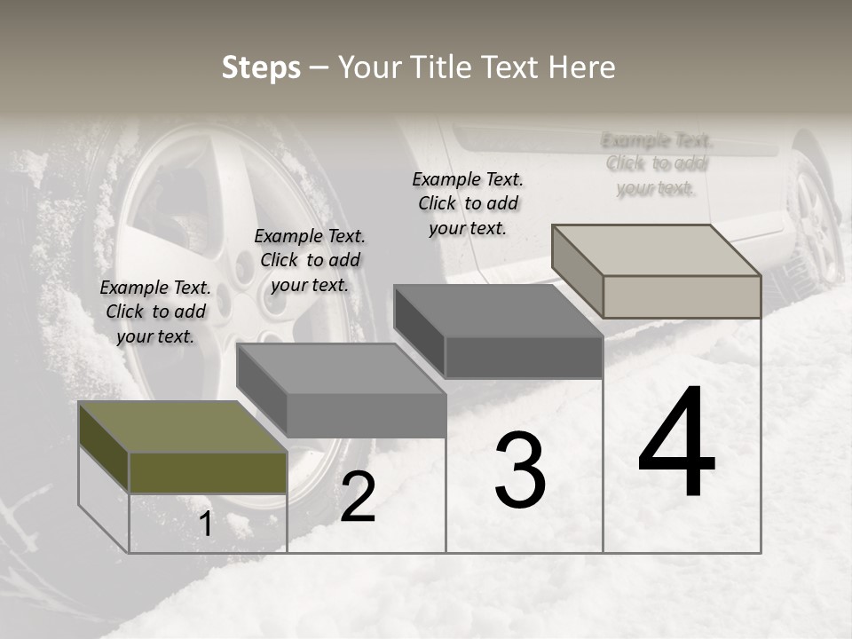 Trace Outdoors Slippery PowerPoint Template