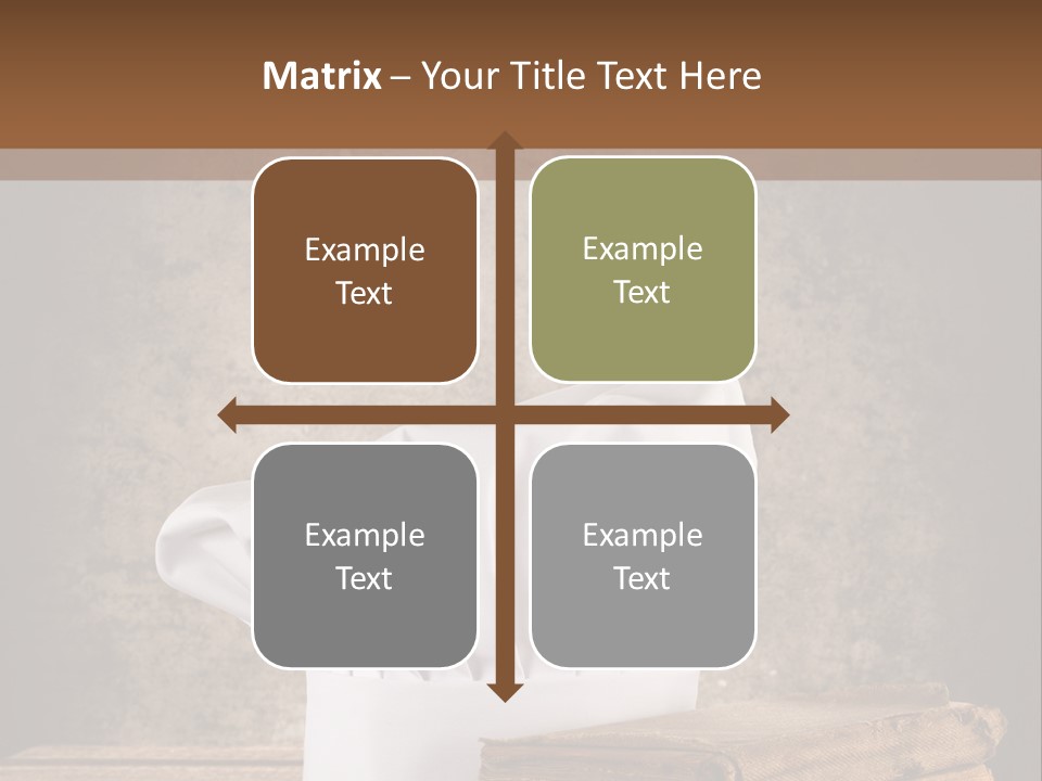 Rustic Chic Eat PowerPoint Template