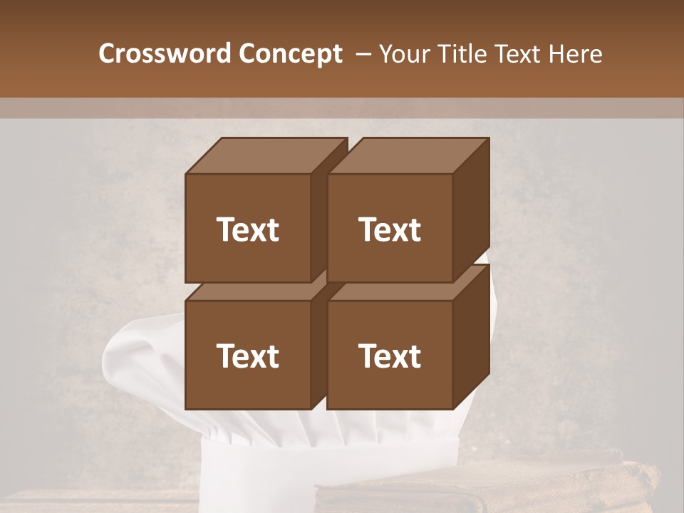 Rustic Chic Eat PowerPoint Template