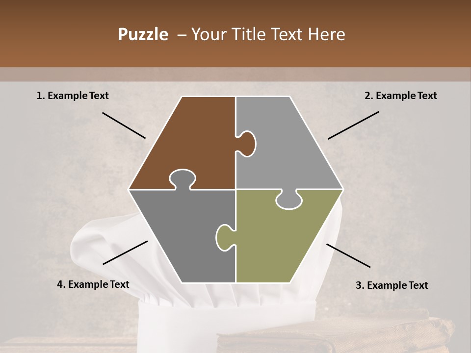 Rustic Chic Eat PowerPoint Template