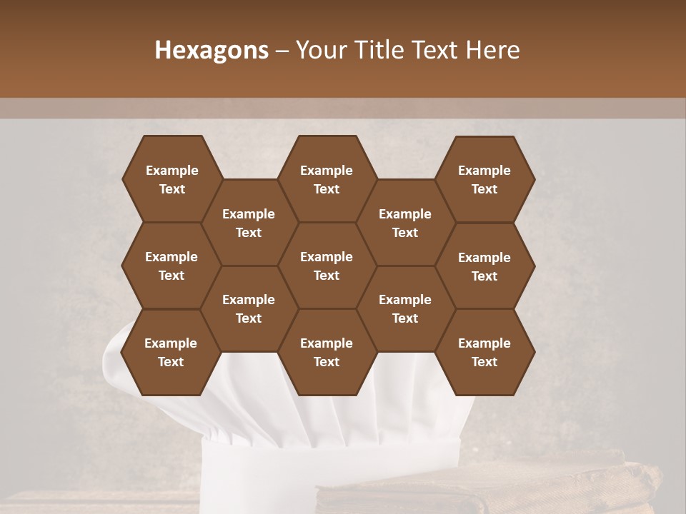 Rustic Chic Eat PowerPoint Template