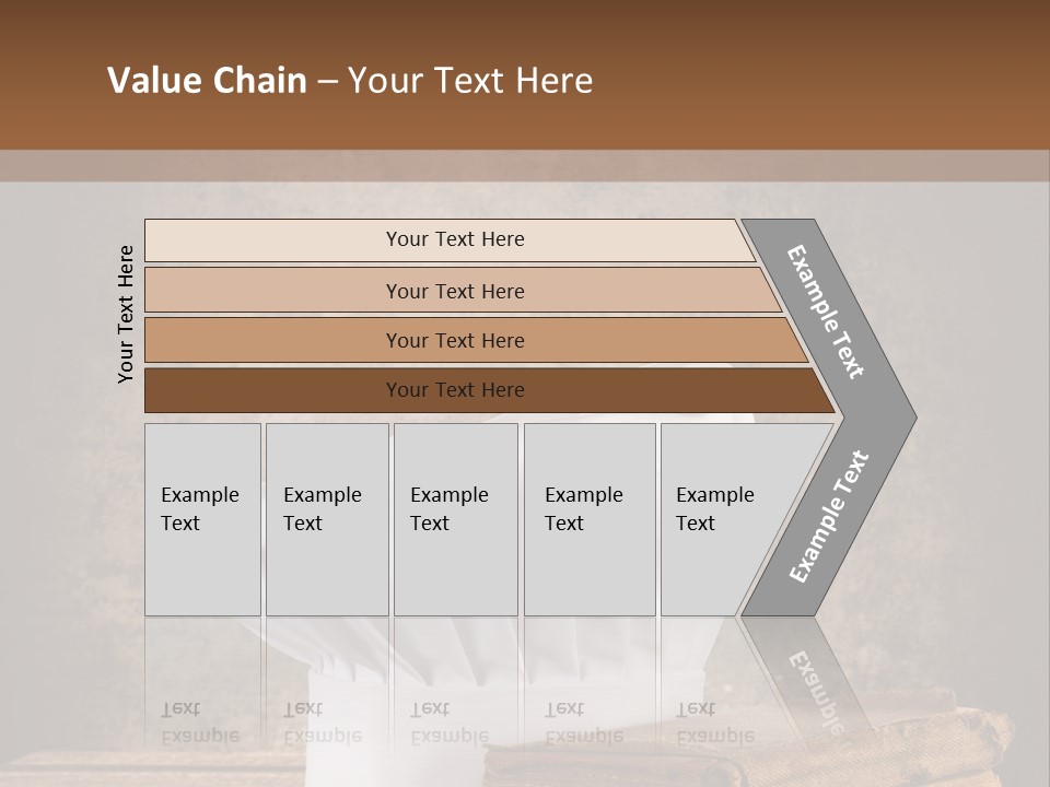Rustic Chic Eat PowerPoint Template