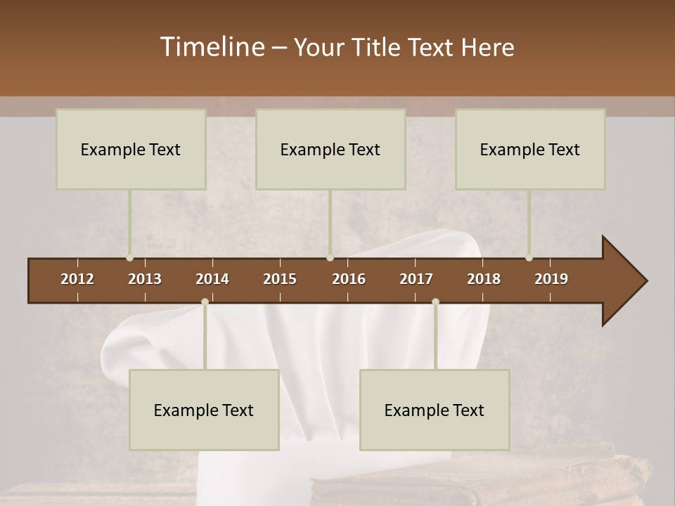 Rustic Chic Eat PowerPoint Template