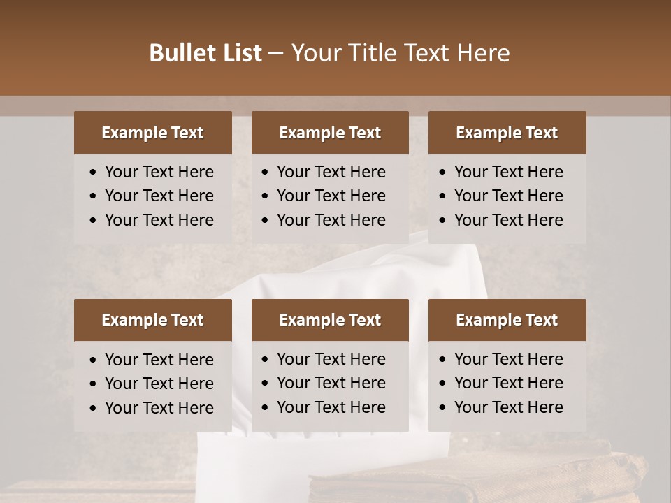 Rustic Chic Eat PowerPoint Template