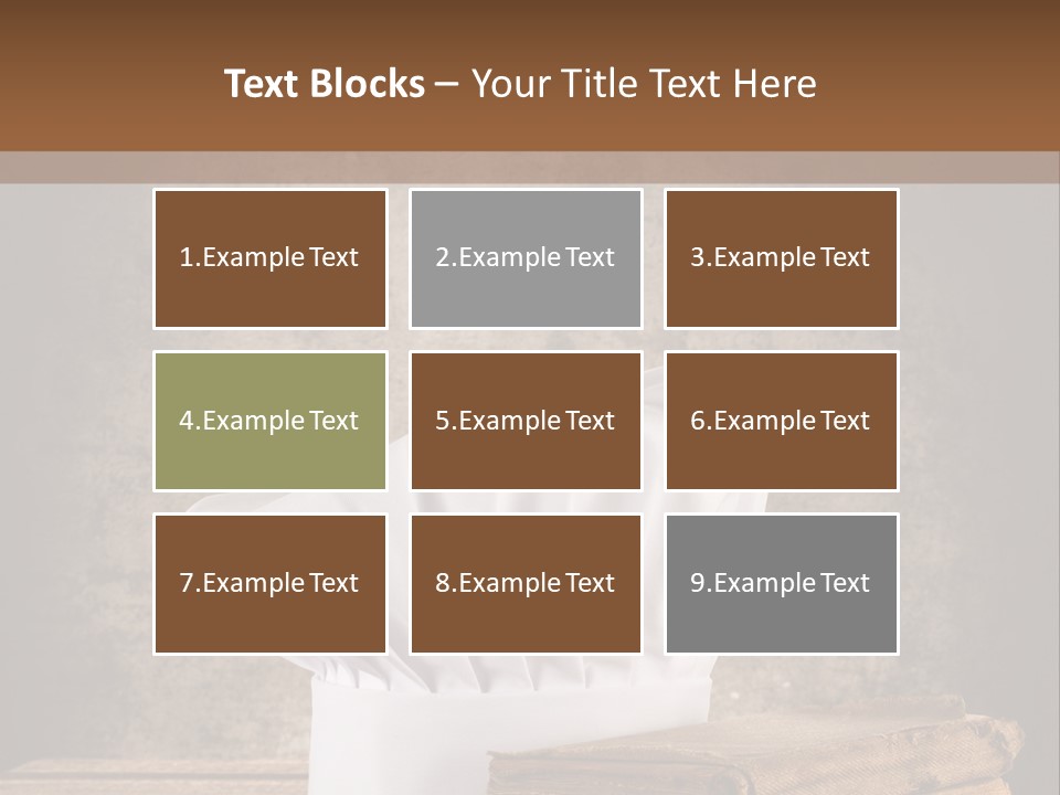 Rustic Chic Eat PowerPoint Template