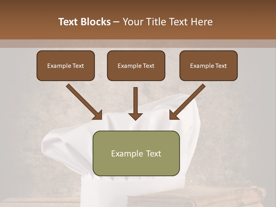 Rustic Chic Eat PowerPoint Template