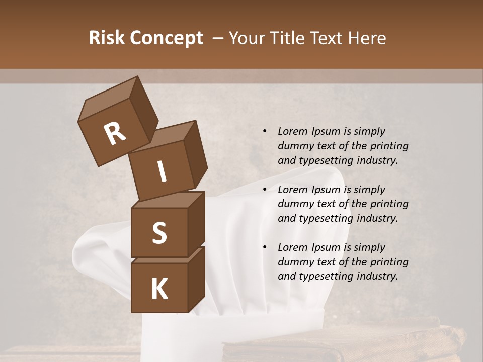 Rustic Chic Eat PowerPoint Template