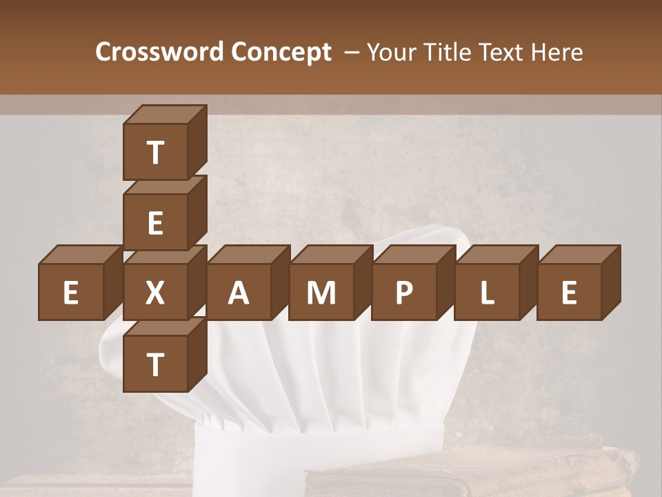 Rustic Chic Eat PowerPoint Template