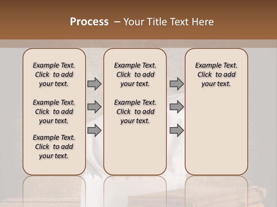 Rustic Chic Eat PowerPoint Template