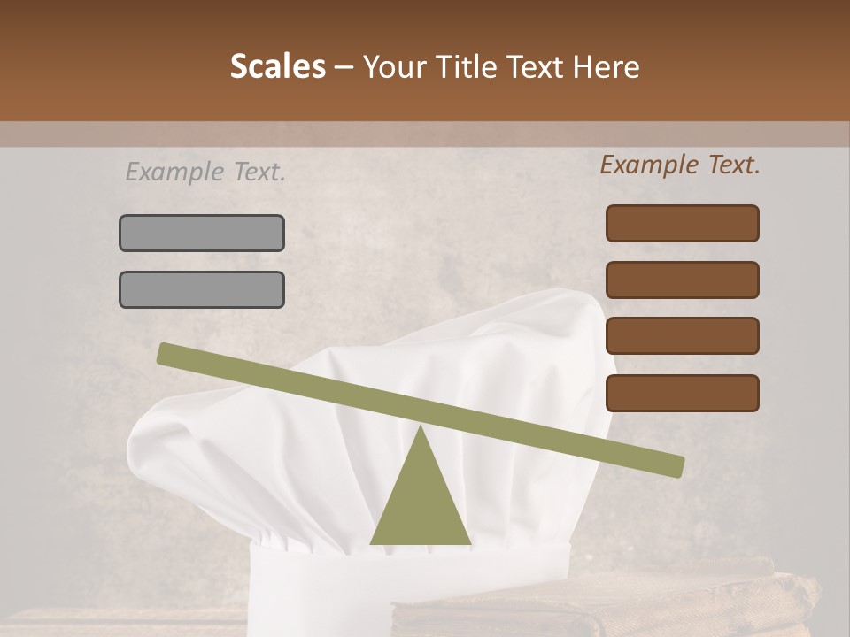 Rustic Chic Eat PowerPoint Template