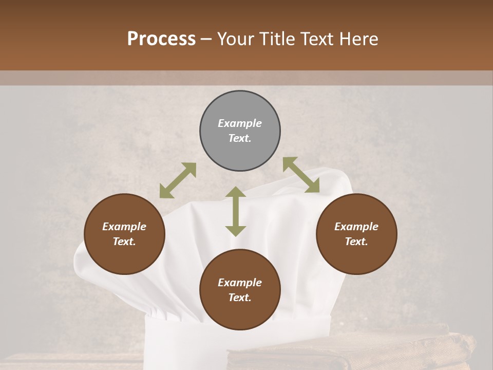 Rustic Chic Eat PowerPoint Template