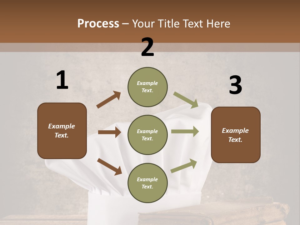 Rustic Chic Eat PowerPoint Template