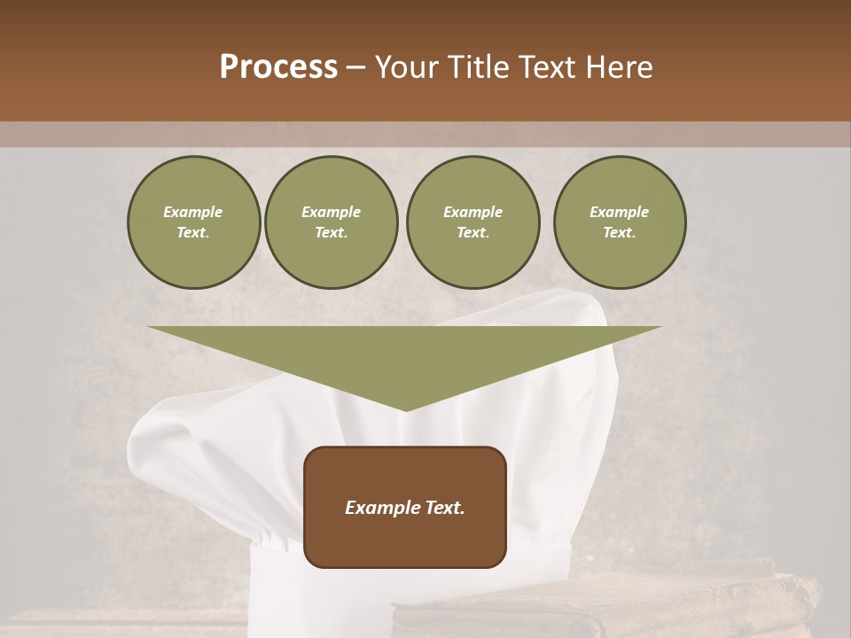 Rustic Chic Eat PowerPoint Template