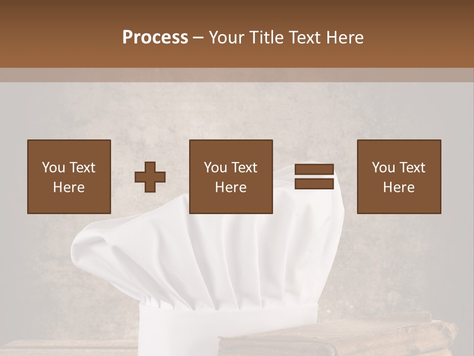 Rustic Chic Eat PowerPoint Template