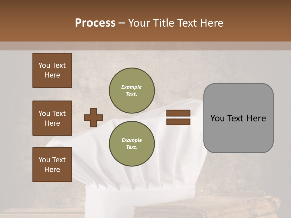 Rustic Chic Eat PowerPoint Template