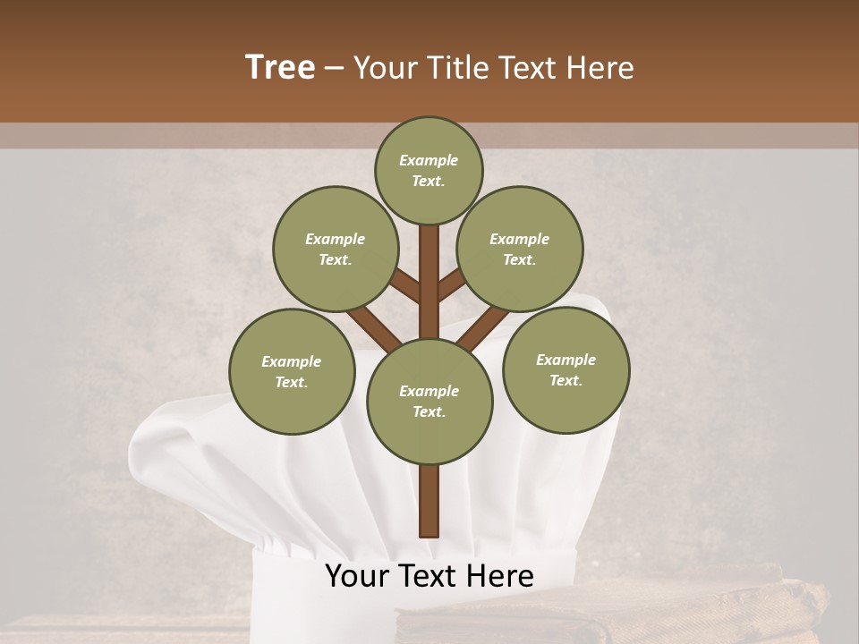 Rustic Chic Eat PowerPoint Template