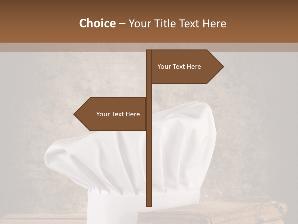 Rustic Chic Eat PowerPoint Template