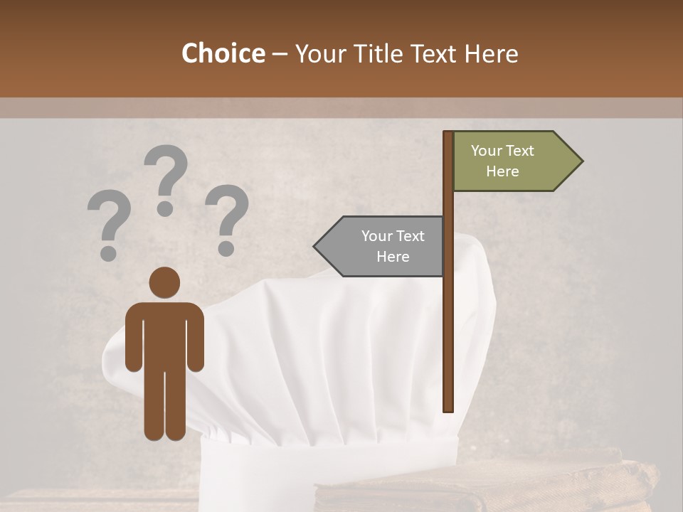 Rustic Chic Eat PowerPoint Template