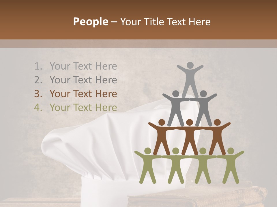 Rustic Chic Eat PowerPoint Template