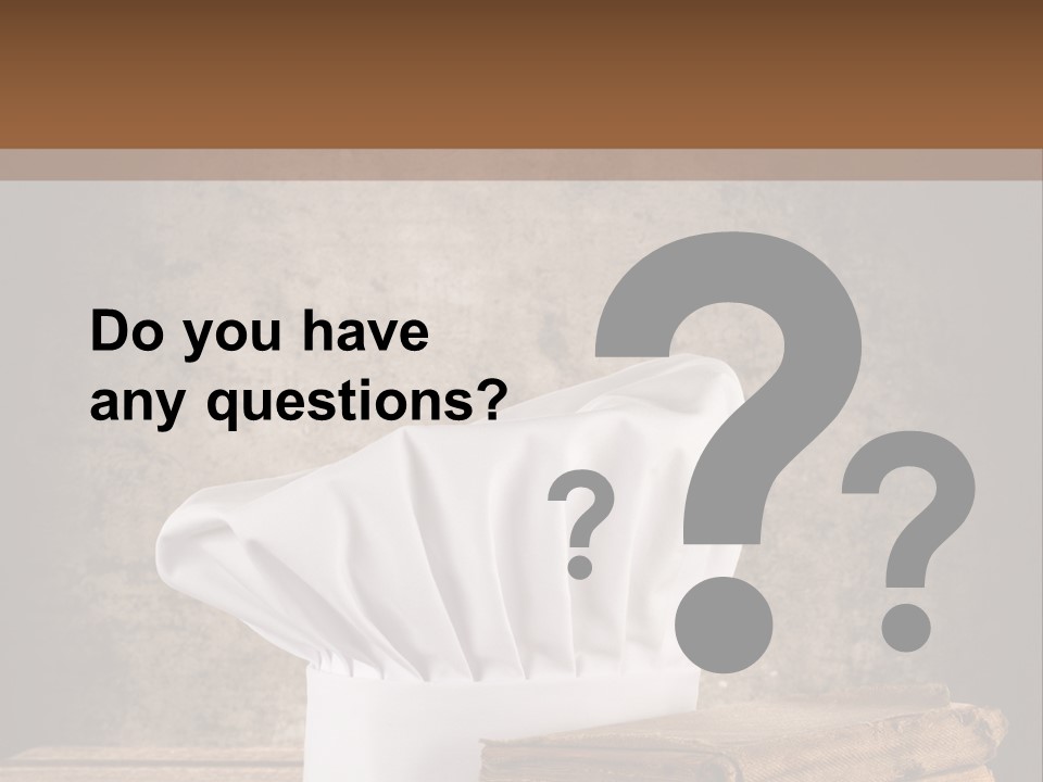 Rustic Chic Eat PowerPoint Template