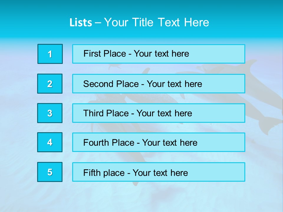 Sea Spotted Deep PowerPoint Template