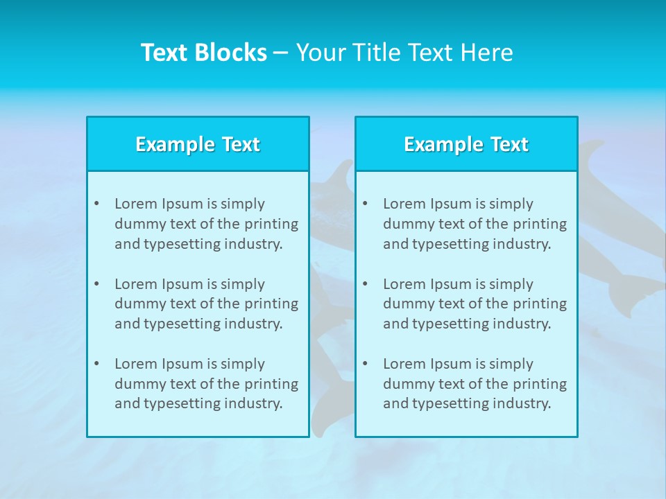 Sea Spotted Deep PowerPoint Template