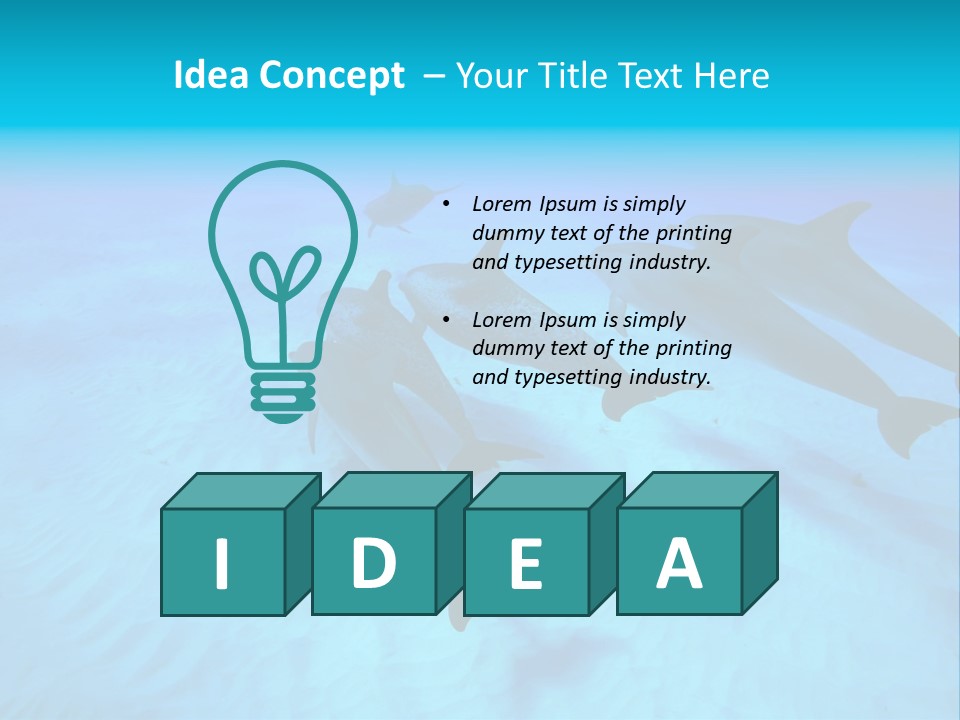 Sea Spotted Deep PowerPoint Template
