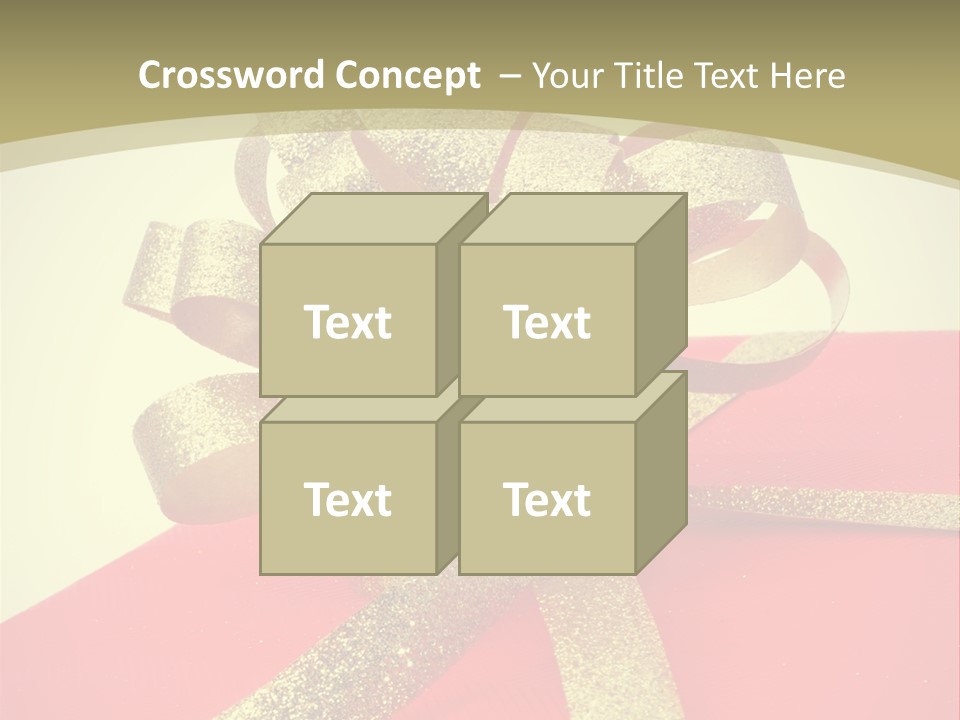 Card Party Fathers PowerPoint Template