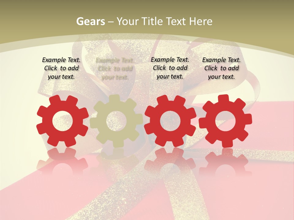 Card Party Fathers PowerPoint Template