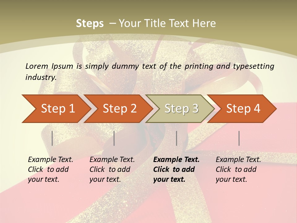 Card Party Fathers PowerPoint Template
