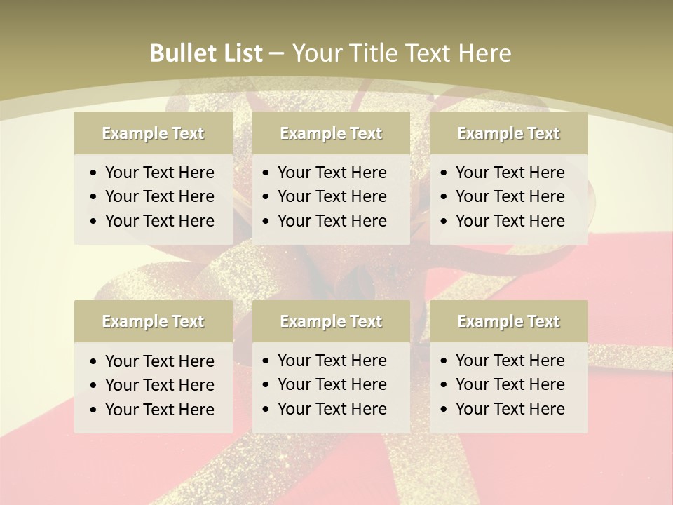 Card Party Fathers PowerPoint Template