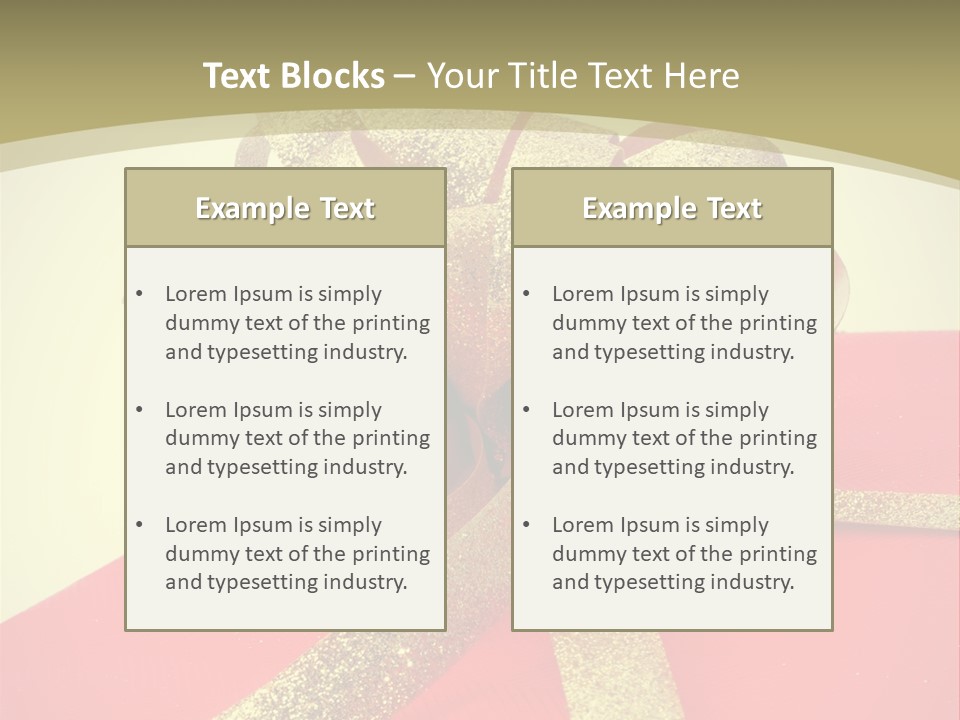 Card Party Fathers PowerPoint Template