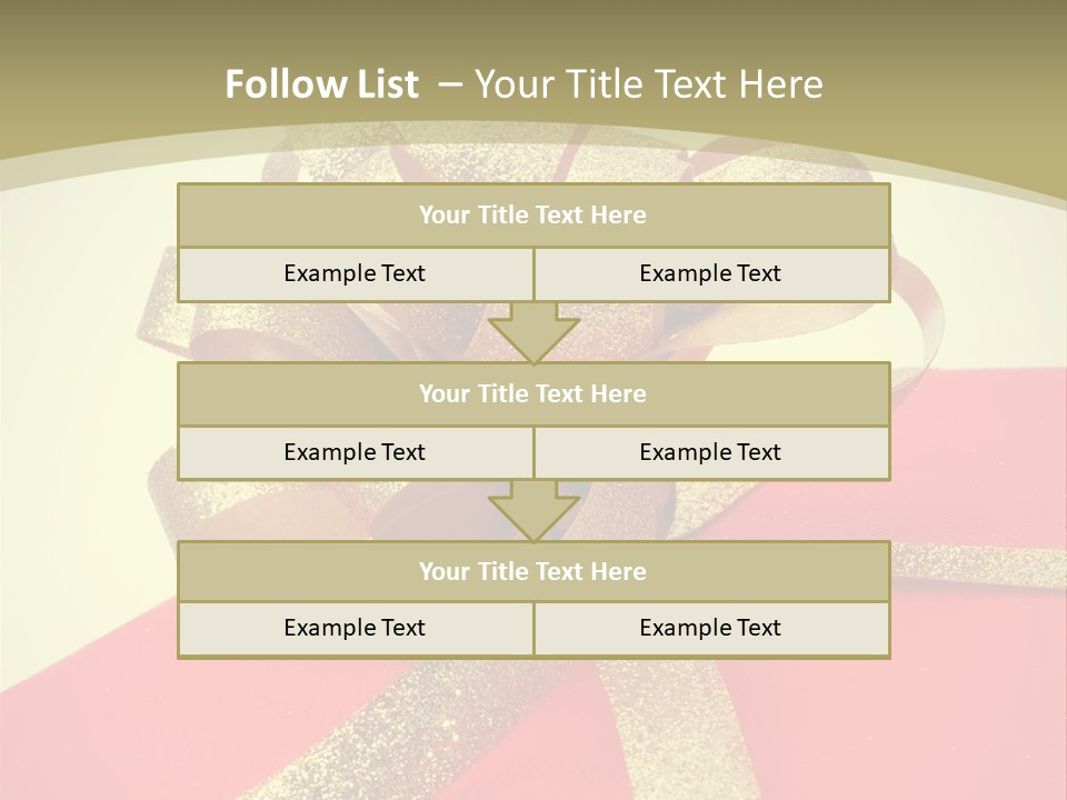 Card Party Fathers PowerPoint Template