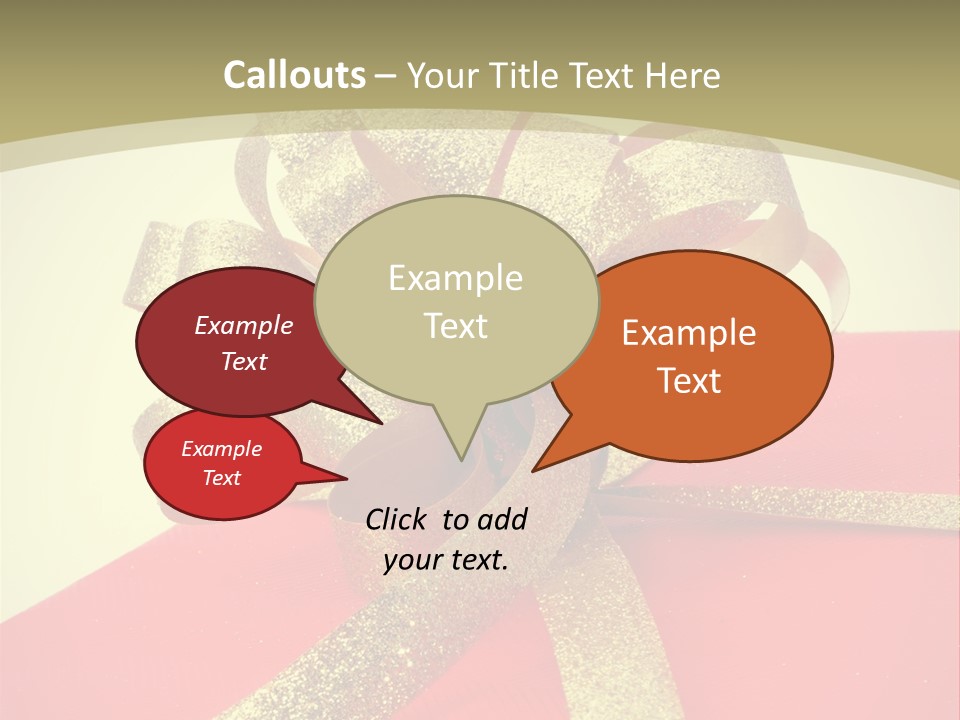 Card Party Fathers PowerPoint Template