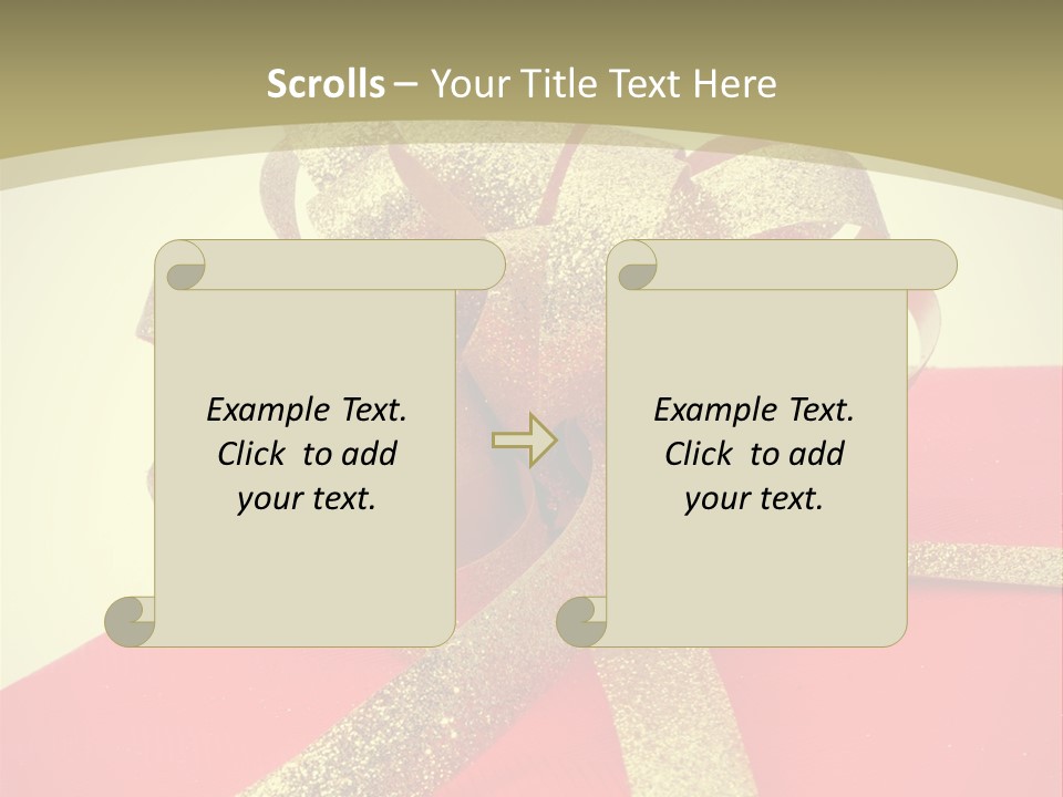 Card Party Fathers PowerPoint Template
