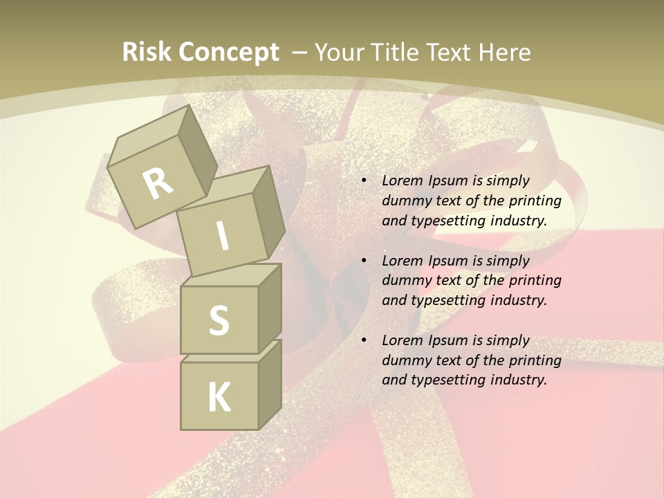 Card Party Fathers PowerPoint Template