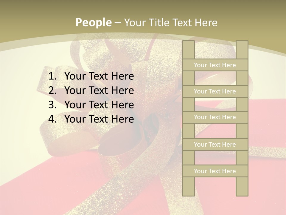 Card Party Fathers PowerPoint Template