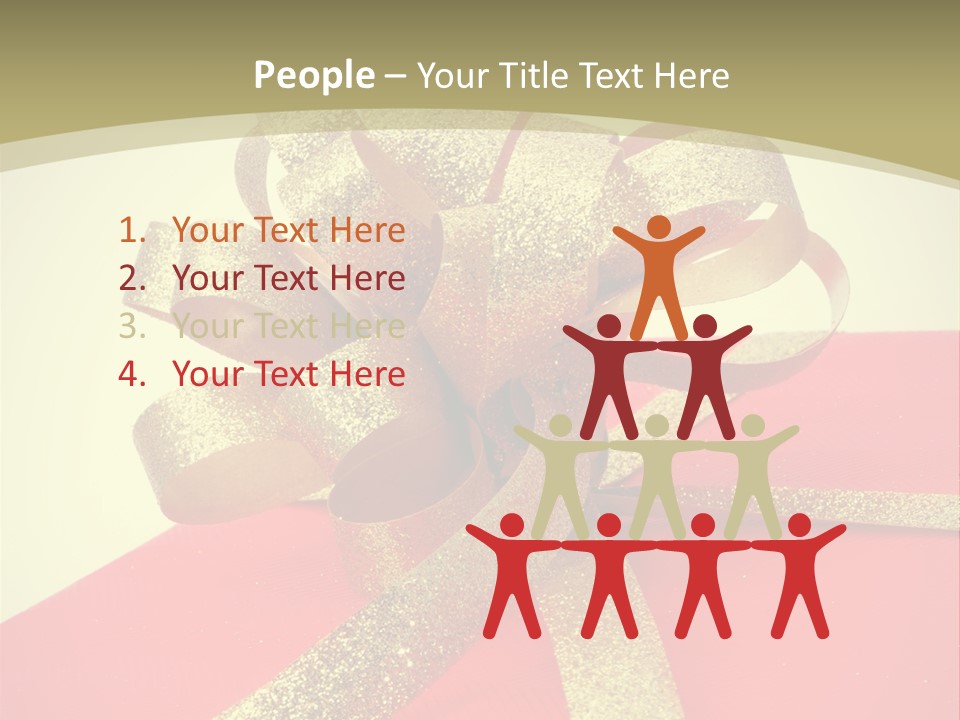 Card Party Fathers PowerPoint Template