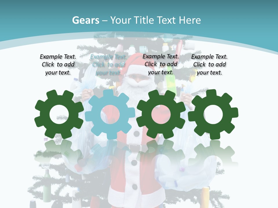 Discarded Boy Ecologic PowerPoint Template