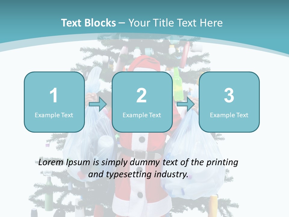 Discarded Boy Ecologic PowerPoint Template