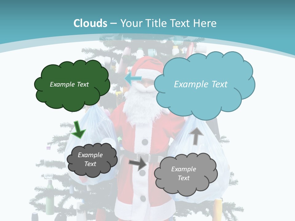 Discarded Boy Ecologic PowerPoint Template