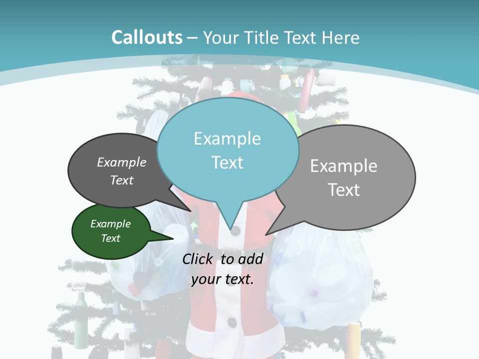 Discarded Boy Ecologic PowerPoint Template