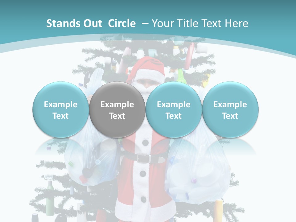 Discarded Boy Ecologic PowerPoint Template