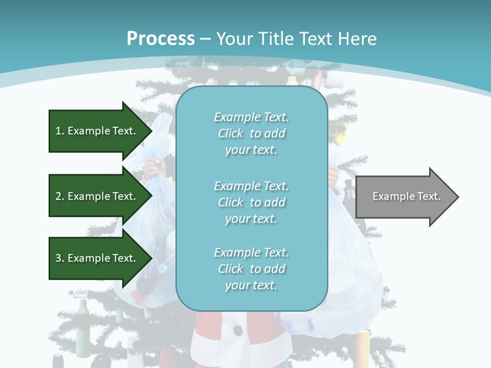 Discarded Boy Ecologic PowerPoint Template