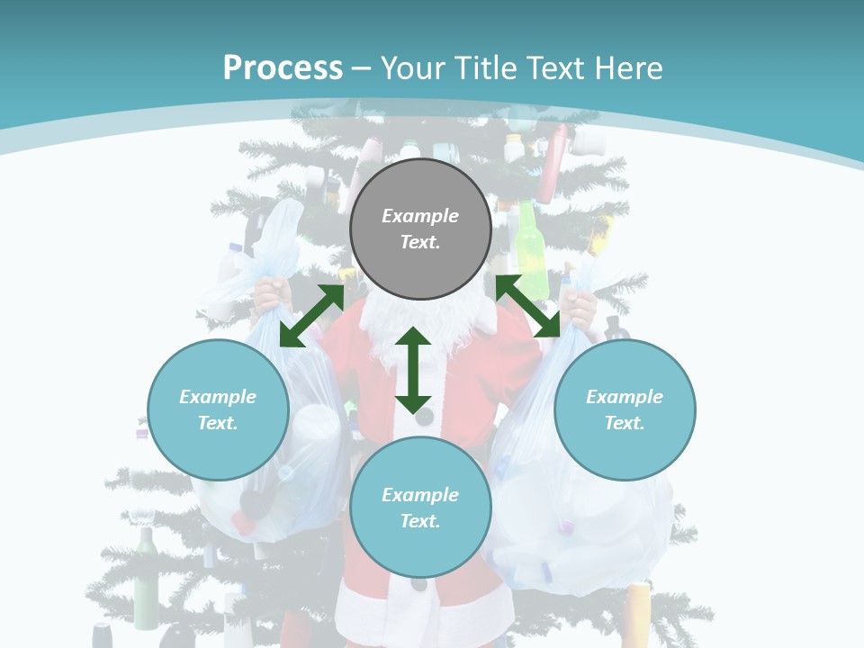 Discarded Boy Ecologic PowerPoint Template