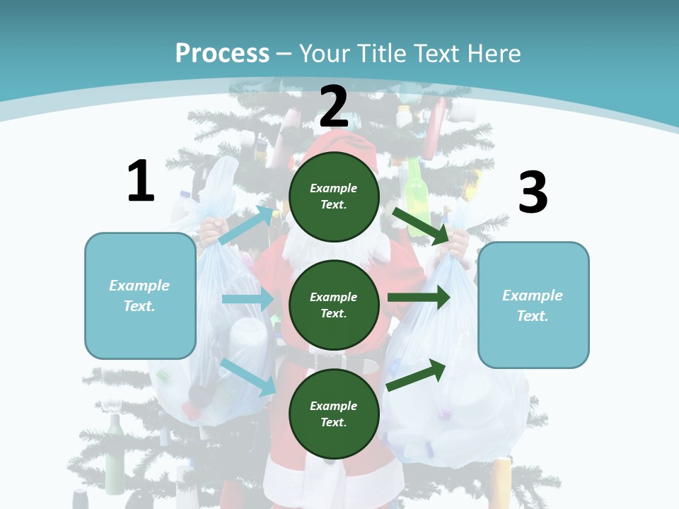 Discarded Boy Ecologic PowerPoint Template