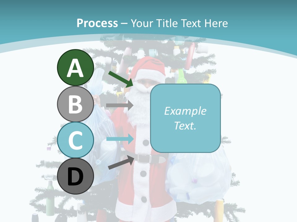 Discarded Boy Ecologic PowerPoint Template